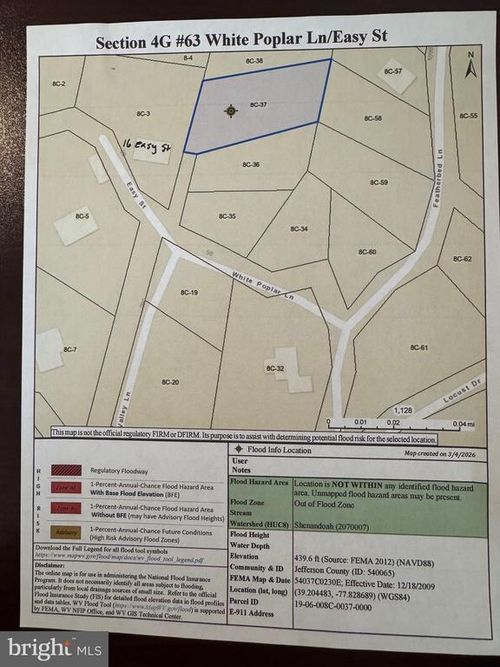 Lot #63 White Poplar Lane, HARPERS FERRY, WV, 25425 | Card Image