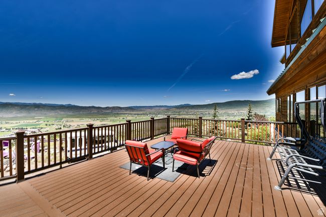 Wooden terrace with a mountain view | Image 53