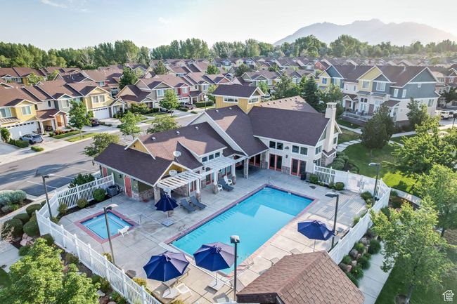 1003 E Quarry View Way, Townhouse with 4 bedrooms, 3 bathrooms and 6 parking in Sandy UT | Image 41