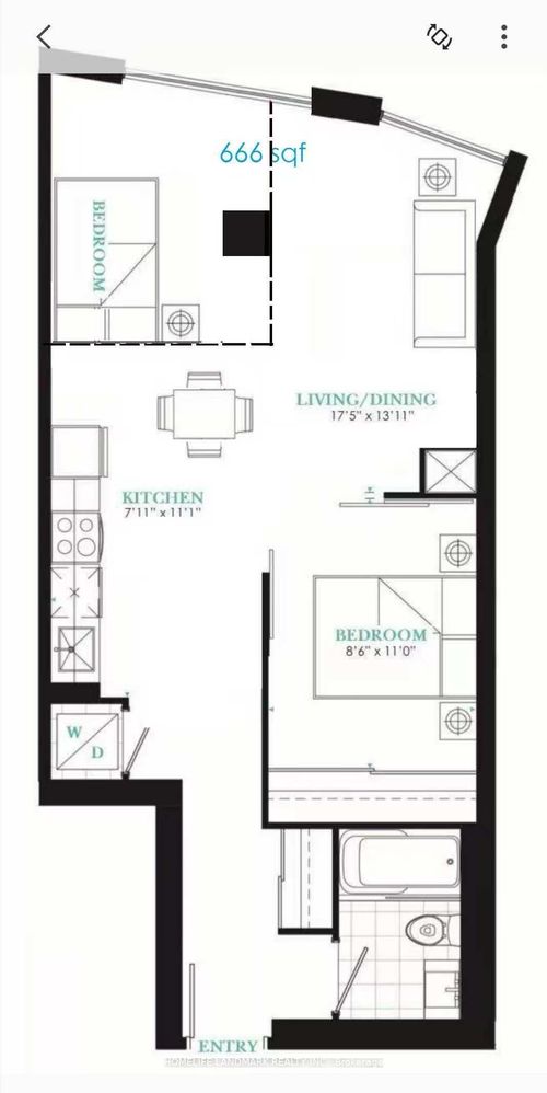 306-99 John St, Toronto, ON, M5V0S6 | Card Image