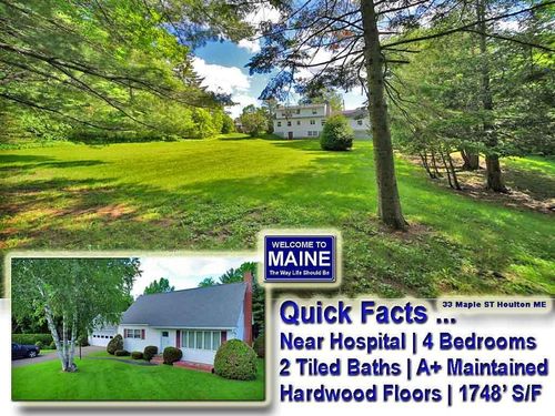 33 Maple St, Houlton, ME, 04730-1827 | Card Image