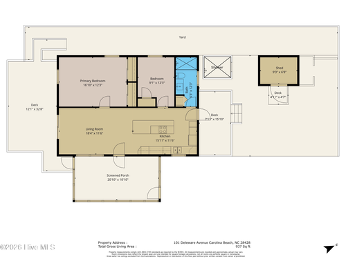 101 Delaware Ave, Carolina Beach, NC, 28428-5822 | Card Image