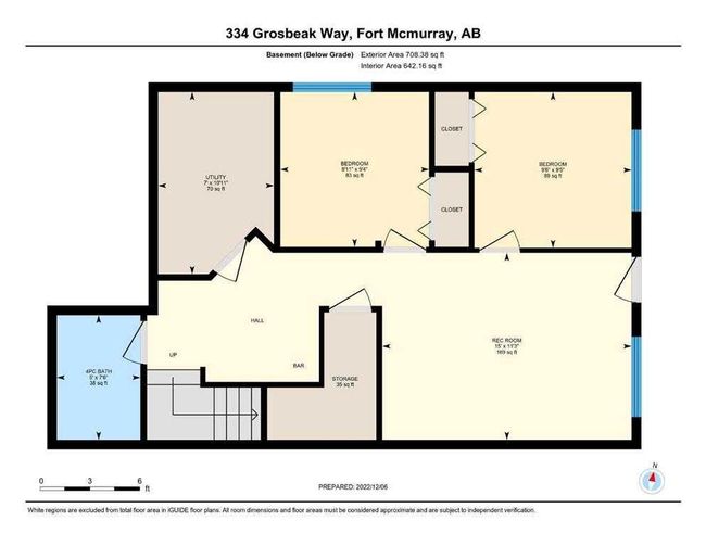 334 Grosbeak Way, House other with 5 bedrooms, 4 bathrooms and 2 parking in Fort Mcmurray AB | Image 46