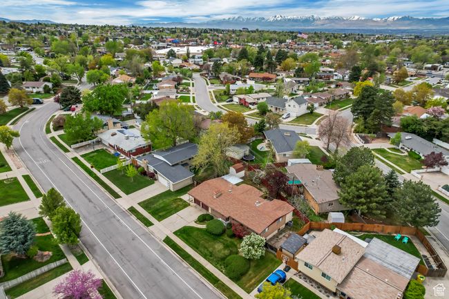 Aerial view featuring a residential view and a mountain view | Image 51
