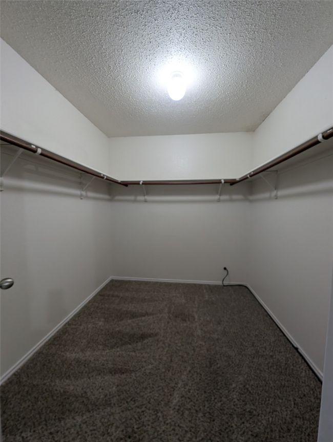 Spacious closet with carpet flooring | Image 11