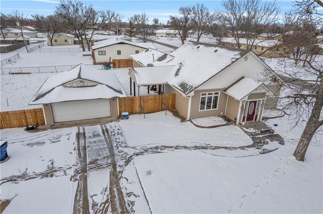 View of snowy aerial view | Image 9