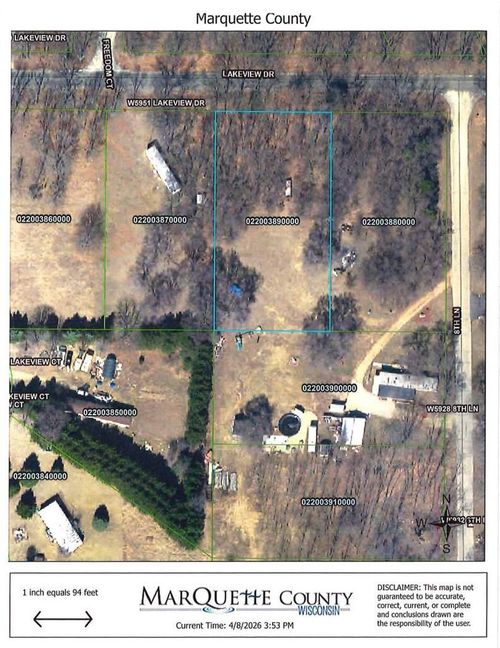 Lot 99 Lakeview Drive Drive, Packwaukee, WI, 53949 | Card Image