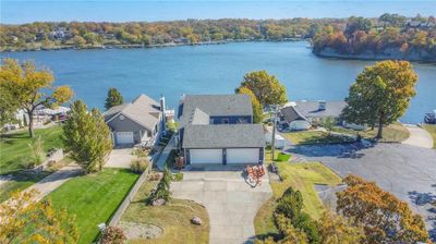 Aerial view featuring a water view | Image 2