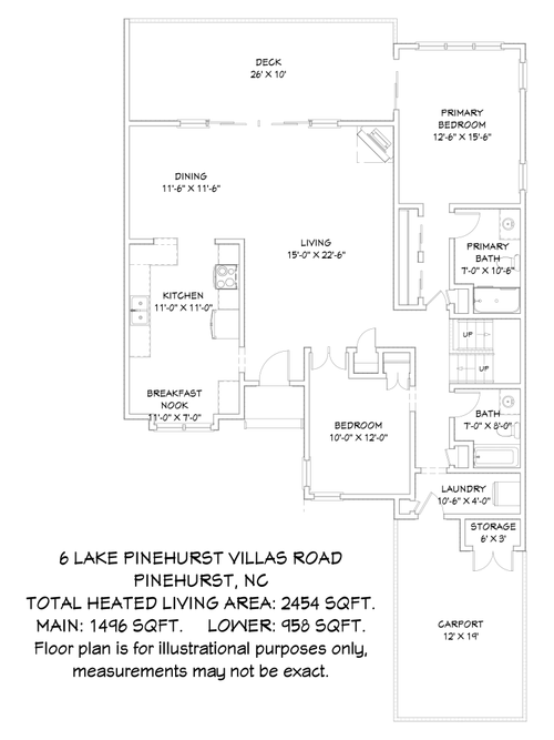 6 Lake Pinehurst Villas Rd, Pinehurst, NC, 28374-9221 | Card Image