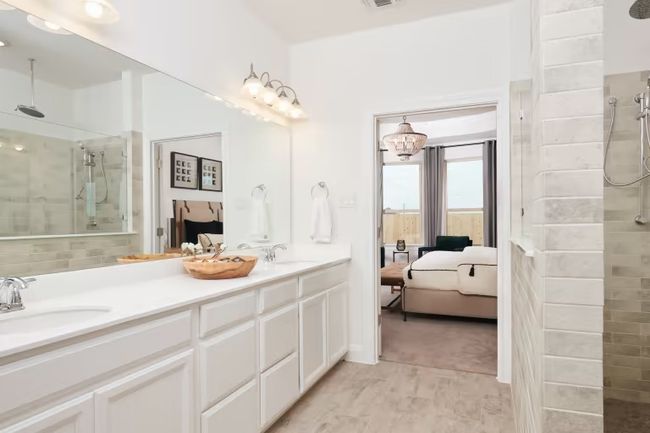 Photo of Pulte model home with same floor plan, not of actual home listed. | Image 17