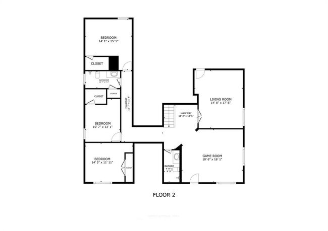 Floor plan of the 2nd floor. | Image 43