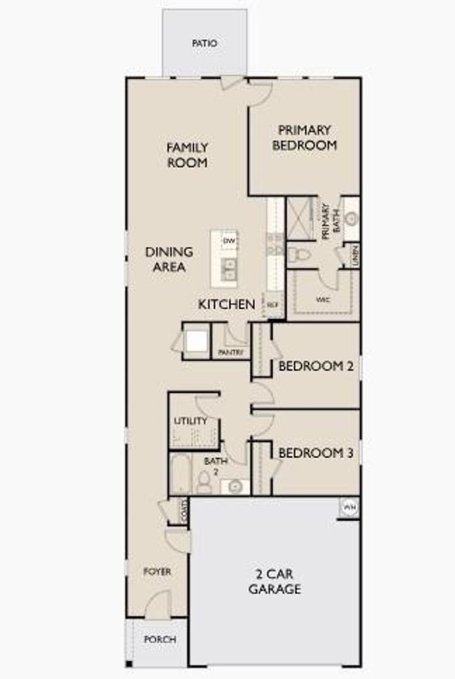18765 Lucas Michael Way, House other with 3 bedrooms, 2 bathrooms and 2 parking in New Caney TX | Image 6