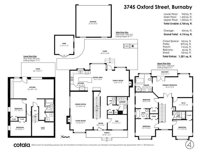 3745 Oxford Street, House other with 6 bedrooms, 4 bathrooms and 3 parking in Burnaby BC | Image 39