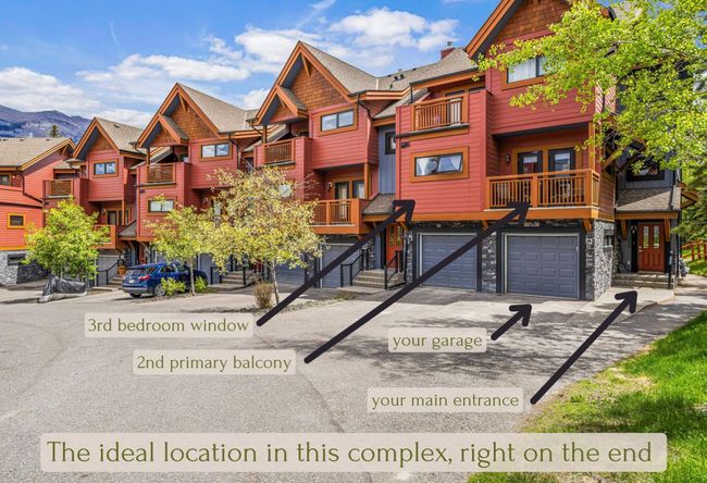 313 - 80 Dyrgas Gate, Townhouse with 3 bedrooms, 3 bathrooms and 2 parking in Canmore AB | Image 32