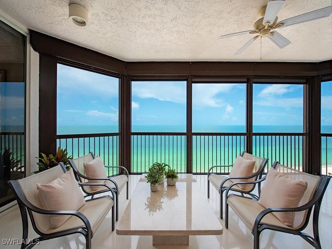 Screened Covered Balcony western views of the Gulf Waters. | Image 24