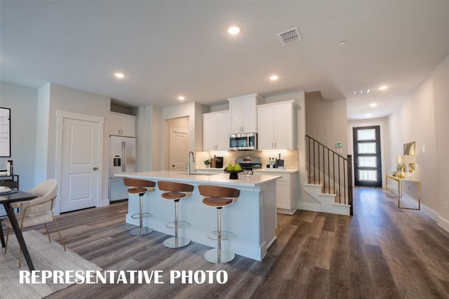 The chef will never be left out of the party in this outstanding kitchen! REPRESENTATIVE PHOTO VIRTUALLY STAGED | Image 6