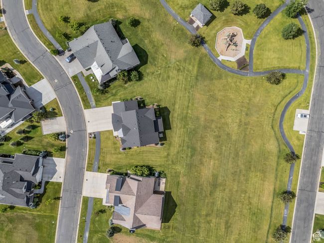 Aerial overview of property's location with nearby suburban area | Image 66