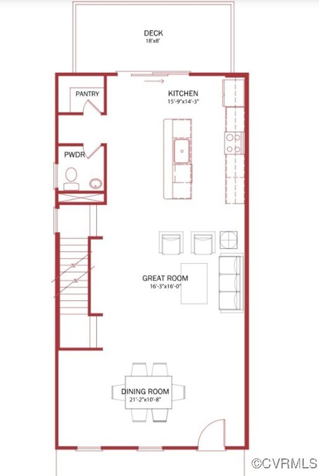 15339 Sunray Rd, Townhouse with 4 bedrooms, 4 bathrooms and null parking in Chesterfield VA | Image 15