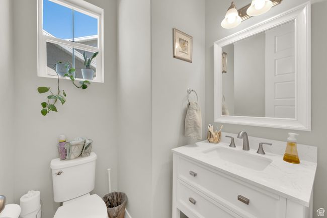 Half bath with toilet and vanity | Image 13