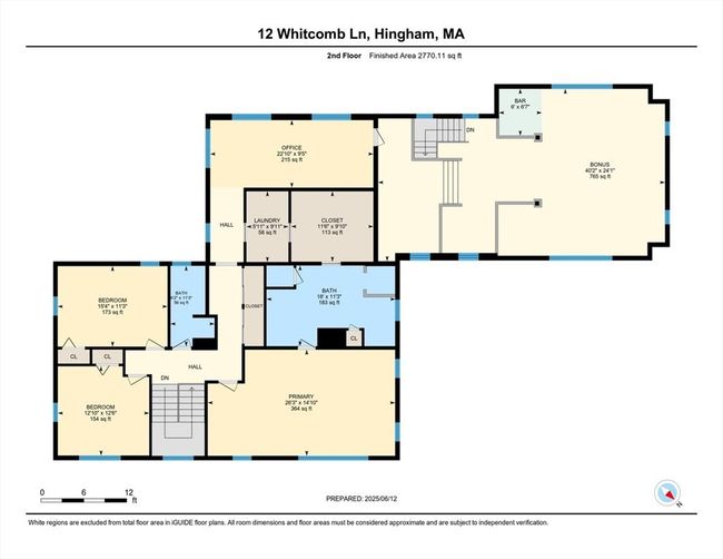 12 Whitcomb Ln, House other with 3 bedrooms, 4 bathrooms and 3 parking in Hingham MA | Image 41