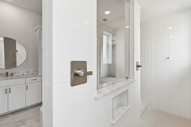 The Brenham III plan offers our signature spa bath with dual, walk through shower and free standing tub! | Image 14