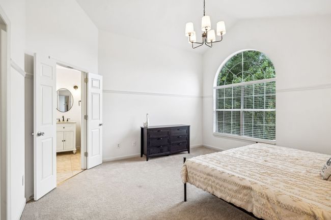 Primary Bedroom with Vaulted Ceiling and 2 Walk-in Closets | Image 33