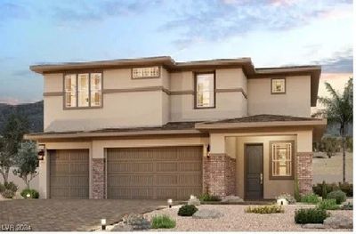 Plan 3418 - Prairie Elevation ~ Rendering ~ | Image 1