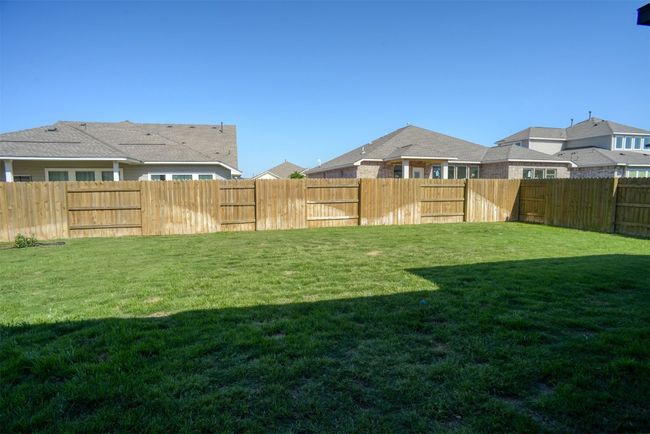 The backyard is nice an spacious! | Image 33