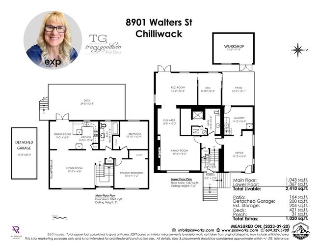 8901 Walters Street, House other with 3 bedrooms, 2 bathrooms and 5 parking in Chilliwack BC | Image 3