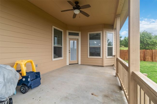 View of patio / terrace featuring a ceiling fan | Image 27