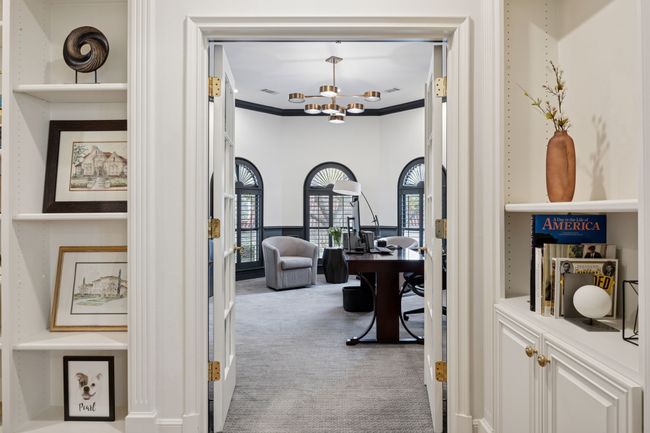 Second floor with beautiful built-ins | Image 16