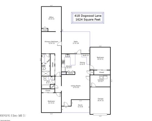 418 Dogwood Ln, Wilmington, NC, 28409-5806 | Card Image
