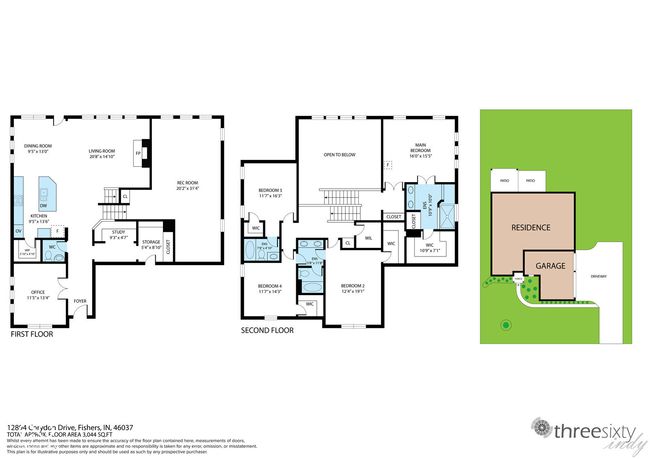 12894 Corydon Dr, House other with 4 bedrooms, 4 bathrooms and null parking in Fishers IN | Image 48