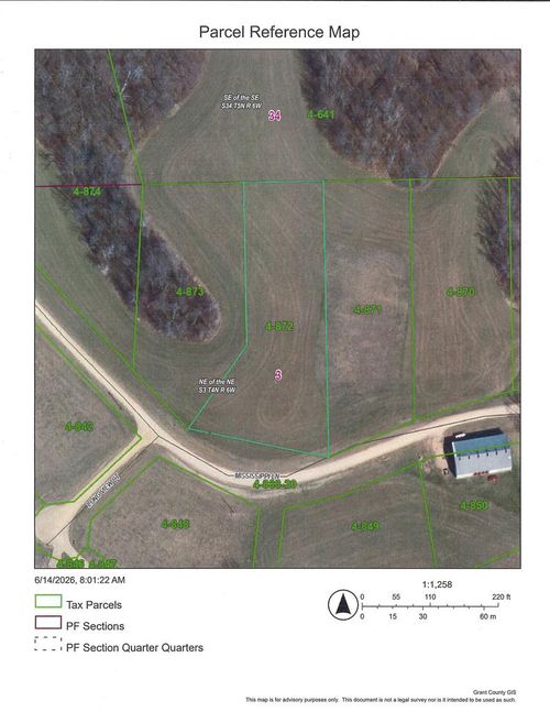Lot #61 Mississippi Lane, BLOOMINGTON, WI, 53801 | Card Image