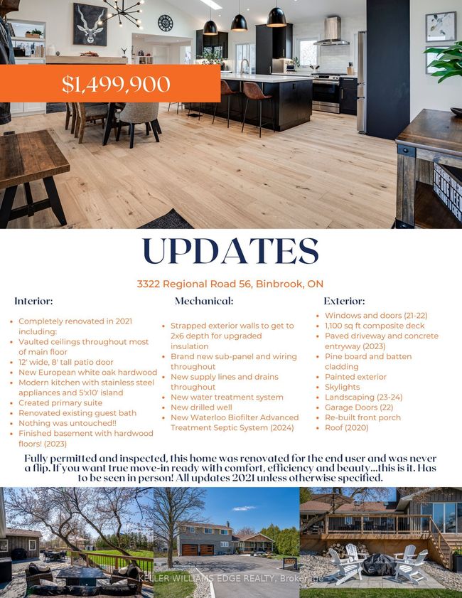 3322 Regional Rd 56, House other with 5 bedrooms, 3 bathrooms and 10 parking in Hamilton ON | Image 46