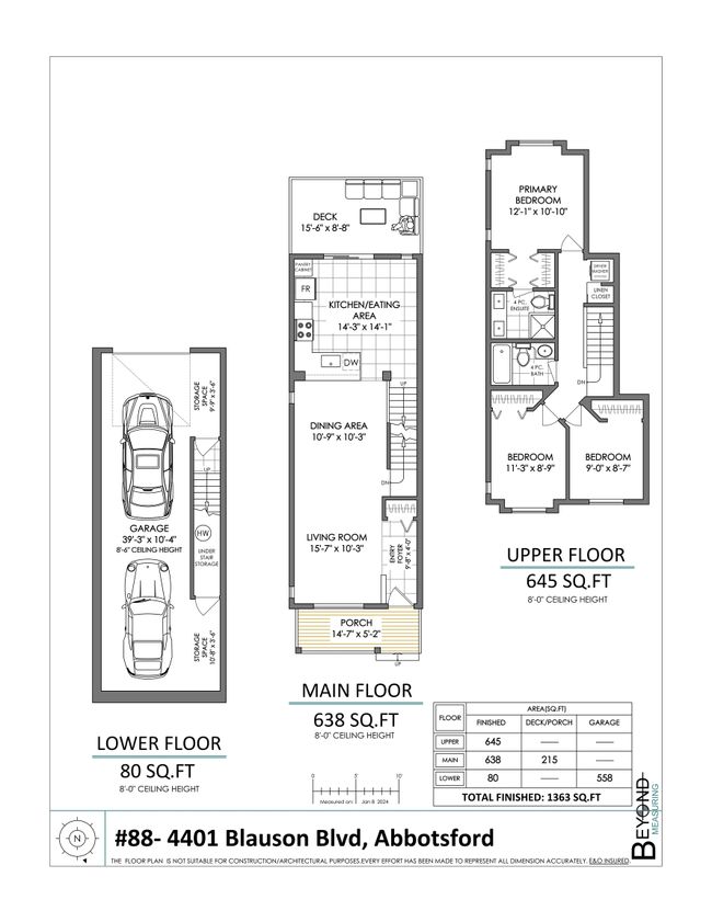 88 - 4401 Blauson Blvd, Townhouse with 3 bedrooms, 2 bathrooms and 3 parking in Abbotsford BC | Image 39