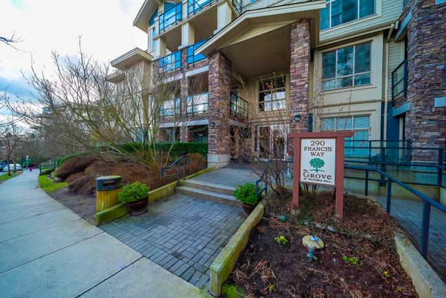308 - 290 Francis Way, Condo with 2 bedrooms, 2 bathrooms and 2 parking in New Westminster BC | Image 3