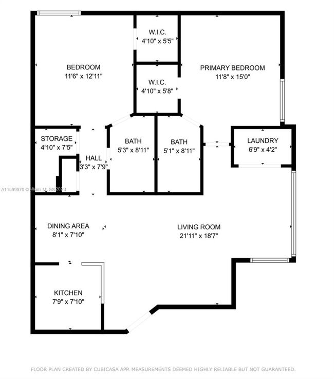 APT-2102 - 2796 S University Dr, Condo with 2 bedrooms, 2 bathrooms and null parking in Davie FL | Image 16