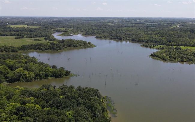 Bird's eye view of a forest and a large body of water | Image 13