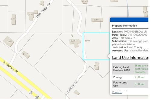 4993 Henslow Ln, Tallahassee, FL, 32303-8962 | Card Image