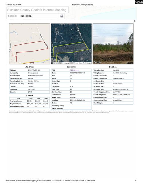 TBD Mount Elon Church Rd, Hopkins, SC, 29061 | Card Image