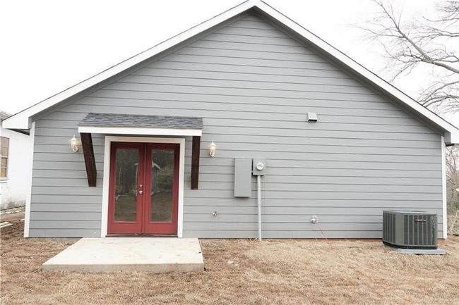 Back of house featuring french doors and cooling unit | Image 17