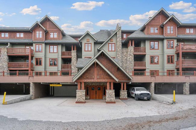 302 - 170 Crossbow Place, Home with 2 bedrooms, 2 bathrooms and 2 parking in Canmore AB | Image 1