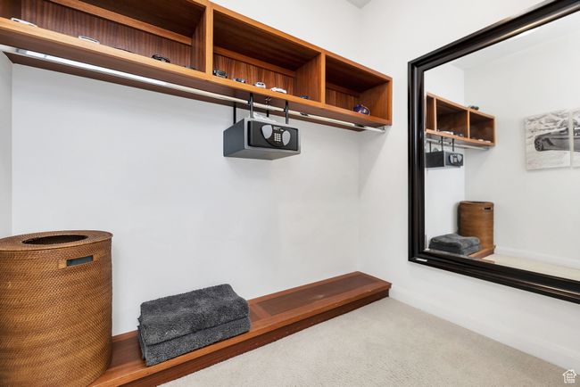 Mudroom with carpet | Image 16