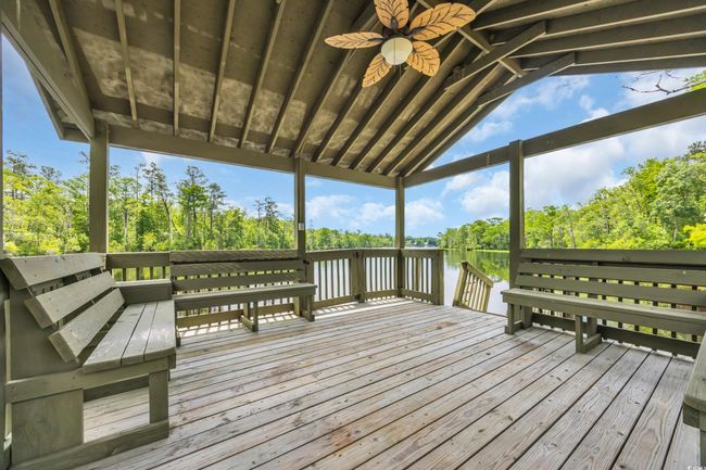 covered stationary dock with built in seating | Image 30