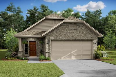 Stunning Leopold design by K. Hovnanian Homes with elevation C in beautiful Stonebrooke. (*Artist rendering used for illustration purposes only.) | Image 1