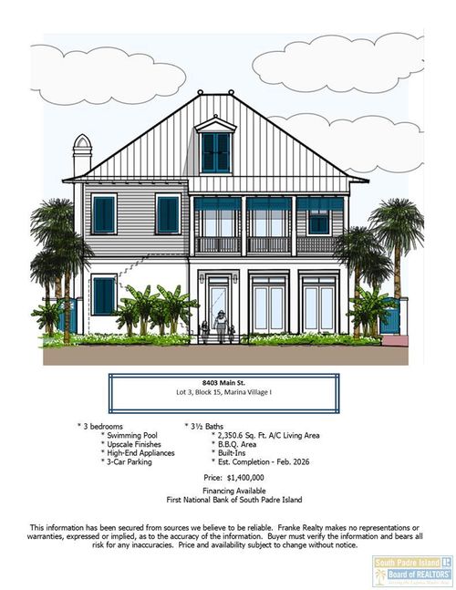 8403 Main St, South Padre Island, TX, 78597 | Card Image