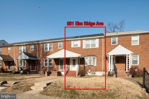 951 Elm Ridge Ave, BALTIMORE, MD, 21229-4838 | Card Image