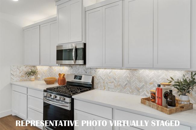 Featuring beautiful and stylish finishes everywhere you look, this kitchen is a dream come true! REPRESENTATIVE PHOTO VIRTUALLY STAGED | Image 8