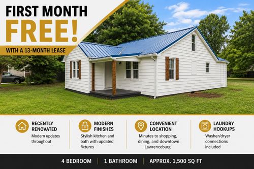 515 4th St, Lawrenceburg, TN, 38464 | Card Image